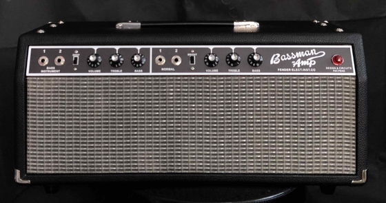 Custom 1964 Grand Bassman Black Panel Pre-CBS Guitar Tube Amp Head 50W, AA864 Circuit, Rare Variant supplier