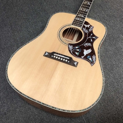 Custom HUMMINGBIRD DOVE Acoustic Guitar in Natural supplier