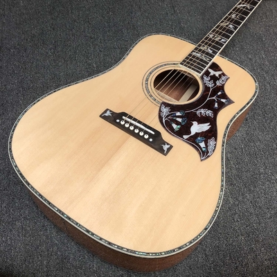 Custom HUMMINGBIRD DOVE Acoustic Guitar in Natural supplier