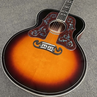 Custom Acoustic Guitar 43 inches SJ200 Custom 2015 Sj200 Bob Dylan Collector Edition Classic Acoustic Guitar Cocobolo Ba supplier