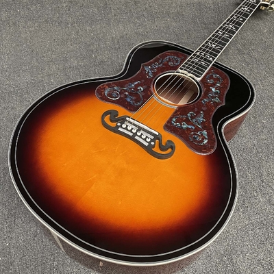 Custom Acoustic Guitar 43 inches SJ200 Custom 2015 Sj200 Bob Dylan Collector Edition Classic Acoustic Guitar Cocobolo Ba supplier