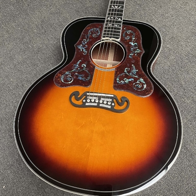 Custom Acoustic Guitar 43 inches SJ200 Custom 2015 Sj200 Bob Dylan Collector Edition Classic Acoustic Guitar Cocobolo Ba supplier