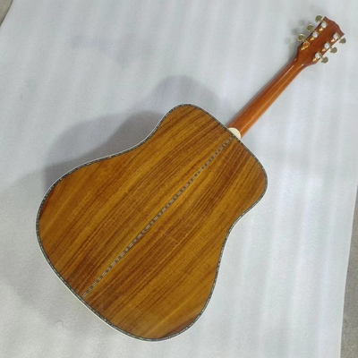 Custom Dove Style 6 Strings 41 inch Solid Rosewood Back Side Spruce Top OEM Acoustic Guitar in Natural Color supplier