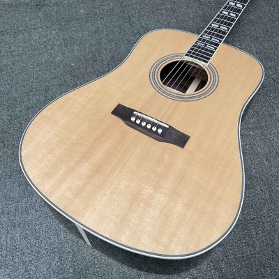 AAAAA Customize Guitar D28 Dreadnought All Solid Wood Acoustic Guitar supplier