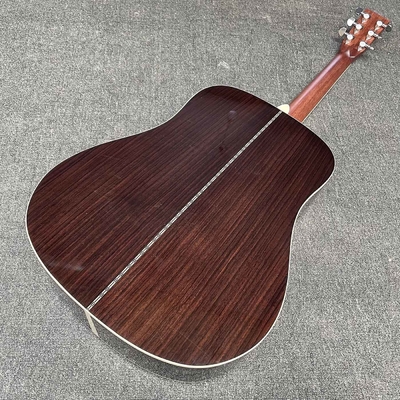 AAAAA Customize Guitar D28 Dreadnought All Solid Wood Acoustic Guitar supplier