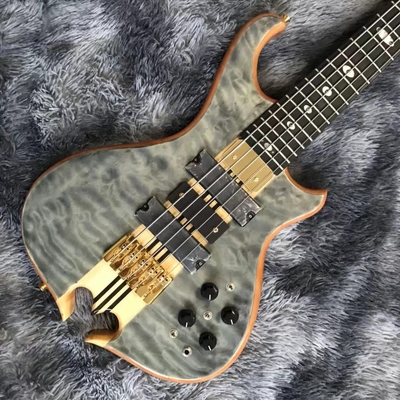 2023 NEW Custom Alembic Style Neck Through Body Mark King Signature Deluxe 5 Strings Electric Guitar Bass supplier