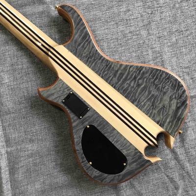 2023 NEW Custom Alembic Style Neck Through Body Mark King Signature Deluxe 5 Strings Electric Guitar Bass supplier