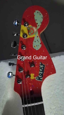 Custom Grand George Harrison Rocky Electric Guitar Accept Guitar and Bass with Colorful Pickups OEM supplier