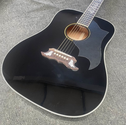 Miniature Acoustic Guitar ELVIS PRESLEY Dove Ebony Custom Black supplier