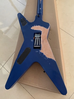 Factory Customized dean dimebag Electric Guitar Vintage Relic Aged Quality Electric Guitar, The Dean From Hell supplier