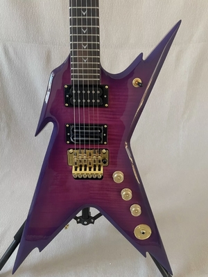 Custom Dean Dime Razorback DCR Black Tooth Limited Electric Guitar supplier