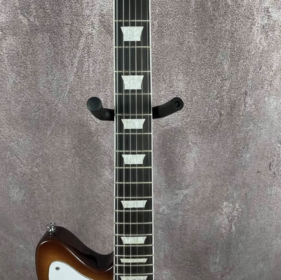 Custom Flamed Top Electric Guitar with P90 Pickups Solid Body Rosewood fingerboard supplier