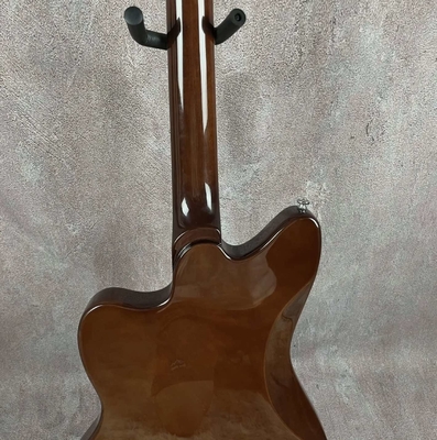 Custom Flamed Top Electric Guitar with P90 Pickups Solid Body Rosewood fingerboard supplier