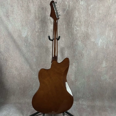 Custom Flamed Top Electric Guitar with P90 Pickups Solid Body Rosewood fingerboard supplier