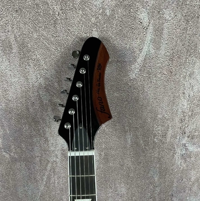 Custom Flamed Top Electric Guitar with P90 Pickups Solid Body Rosewood fingerboard supplier