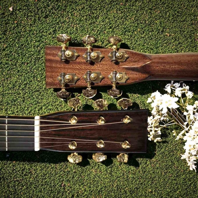 Custom GA Body SOLID WOOD Acoustic Guitar: SoliWood Masterpiece with Vintage Style supplier