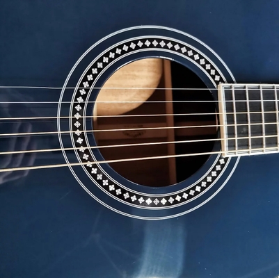 AAA All Solid Mahogany Wood Handmade Custom OM Lefty Handed Acoustic Guitar supplier