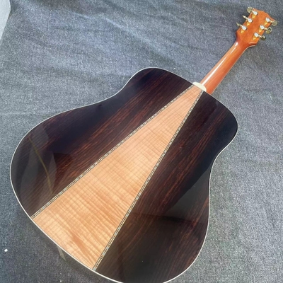 Custom Dreadnought 41 Inch Dove style acoustic guitar abalone binding supplier