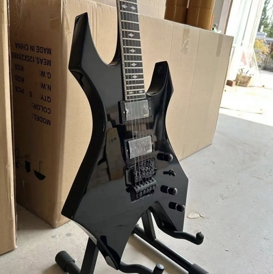 Custom .C.Rich "Warlock" Electric Guitar with Floyd Rose Vibrato Bridge Lock String Nut Active Pickup supplier