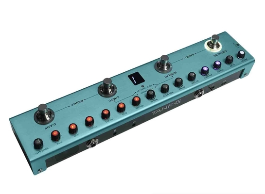 Custom Grand Wave TANK Rechargeable Guitar Multi-Effects Pedal Portable Accept Customized Pedal OEM supplier