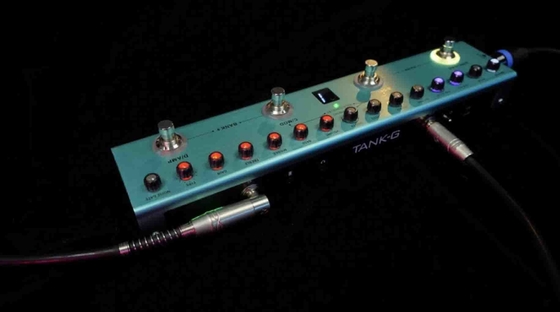 Custom Grand Wave TANK Rechargeable Guitar Multi-Effects Pedal Portable Accept Customized Pedal OEM supplier
