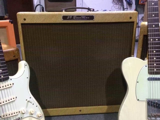 CUSTOM FENDER 5F6A STYLE 59 BASSMAN LTD 4X10 HANDWIRED ALL TUBE GUITAR AMP COMBO supplier