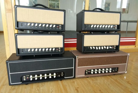 1987 Grand Style Hand Wired All Tube Guitar Amplifier Head 50W in Black or Brown supplier