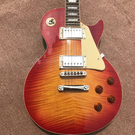 New standard LP 1959 R9 electric guitar, Cherry burst color, frets cream binding, a piece of neck &amp; body, Tune-o-Matic b supplier