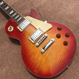 New standard LP 1959 R9 electric guitar, Cherry burst color, frets cream binding, a piece of neck &amp; body, Tune-o-Matic b supplier