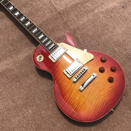 New standard LP 1959 R9 electric guitar, Cherry burst color, frets cream binding, a piece of neck &amp; body, Tune-o-Matic b supplier