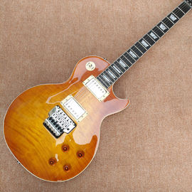New high quality Standard LP 1959 R9 electric guitar, Quilte Maple top tremolo bridge Rosewood Electric guitar, free shi supplier