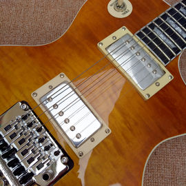 New high quality Standard LP 1959 R9 electric guitar, Quilte Maple top tremolo bridge Rosewood Electric guitar, free shi supplier