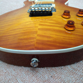 New high quality Standard LP 1959 R9 electric guitar, Quilte Maple top tremolo bridge Rosewood Electric guitar, free shi supplier