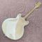 Hollow body jazz 335 electric guitar, Maple top gold hardware electric guitar with Tremolo system, free shipping supplier