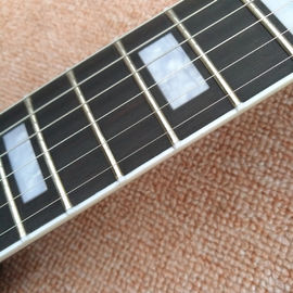 Custom LP electric guitar, Ebony fingerboard frets binding electric guitar with Chrome hardware, free shipping supplier