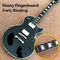 Custom LP electric guitar, Ebony fingerboard frets binding electric guitar with Chrome hardware, free shipping supplier