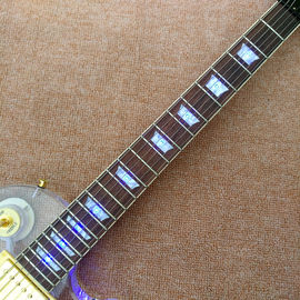 High quality Standard LP acrylic electric guitar, rosewood Fingerboard LED light LP 1959 R9 electric guitar, free shippi supplier