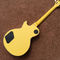Custom LP electric guitar, Ebony fingerboard egg yellow gold hardware electric guitar, Free shipping supplier