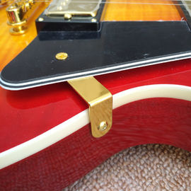 Standard LP 1959 R9 electric guitar, Cherry burst color electric guitar with Gold hardware, free shipping supplier