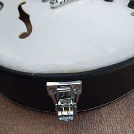 High quality hollow body jazz electric guitar, rosewood fingerboard black binding electric guitar, free shipping supplier