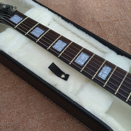 High quality hollow body jazz electric guitar, rosewood fingerboard black binding electric guitar, free shipping supplier