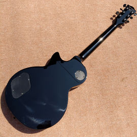 New style high quality LP standard joeperry electric guitar, Transparent black Flame Maple Top electric guitar supplier