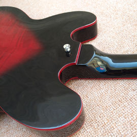 New high quality hollow body jazz 335 electric guitar, Maple top & back Dual tone output electric guitar, free shipping supplier
