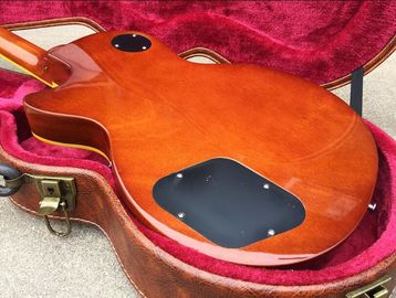 Custom LP electric guitar, Rosewood Fingerboard & Solid Mahogany Body Tobacco Burst electric guitar, Free shipping supplier