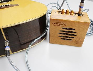 Acoustic Guitar Amplifier 10W Solid Wood suitable for Ukulele, Acoustic Guitar, etc with input and out out jack supplier