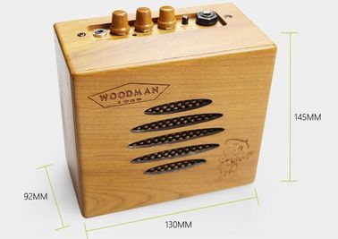 Acoustic Guitar Amplifier 10W Solid Wood suitable for Ukulele, Acoustic Guitar, etc with input and out out jack supplier