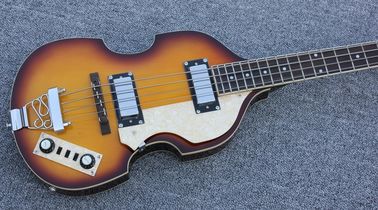 4-string BB2 BASS Violin BassHi-BB Series fully hollow body2 Staple pickups, vintage style4-string BB2 Style.Free shippi supplier