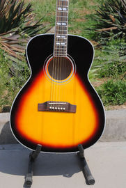 Free shipping sunburst J200 acoustic guitar,fishman EQ acoustic guitar supplier