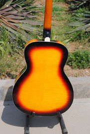 Free shipping sunburst J200 acoustic guitar,fishman EQ acoustic guitar supplier