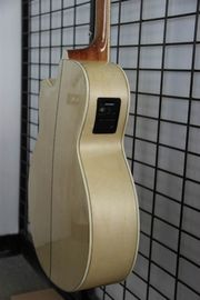 Free shipping China handmade J2002 nature cut away electric acoustic guitar supplier